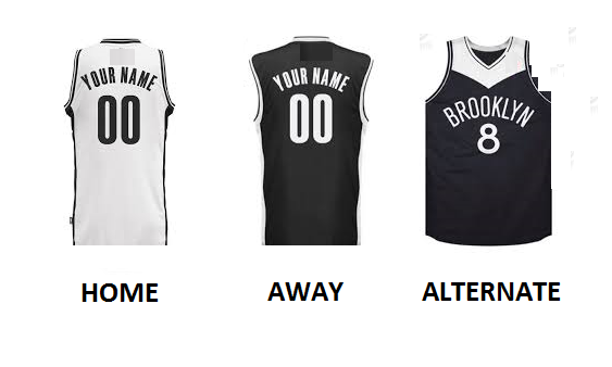(image for) BROOKLYN PRO BASKETBALL Number Kit